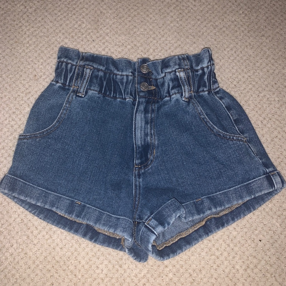 Blue PacSun High Waisted Shorts